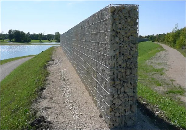 Gabions Retaining Walls for landscape and construction projects.